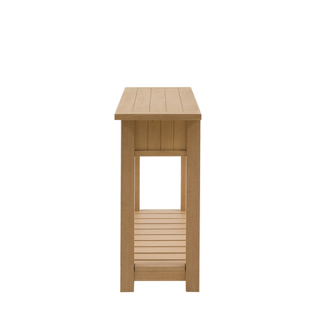 Eton 2 Drawer Console Natural 1400x380x800mm