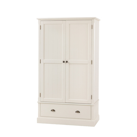 Eton Wardrobe White 1080x580x1900mm