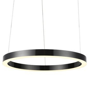Lampa wisząca CIRCLE 100 cm - LED, ring tytan szczotkowany