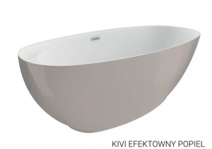 Wanna  wolnostojąca 165x75 KIVI POPIEL*