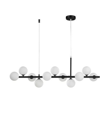 Lampa wisząca MINI MOON 100 cm - czarna