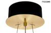MOOSEE lampa wisząca SATURNUS 47 złota - LED, kryształ, stal szczotkowana