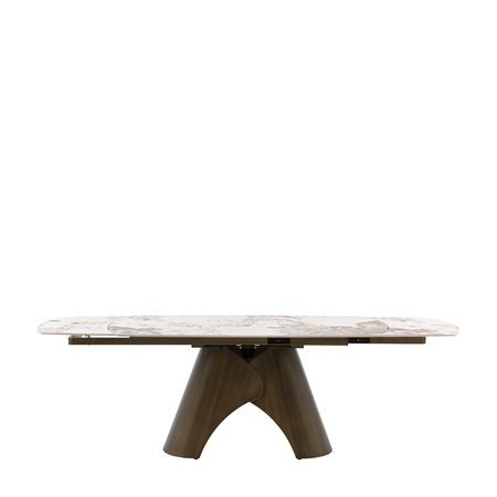 Bresso Dining Table Bronze 1600/2400x900x760mm