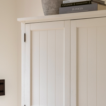 Eton Wardrobe White 1080x580x1900mm