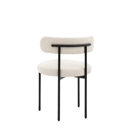 Aveley Dining Chair Vanilla (2pk) 525x510x750mm