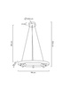MOOSEE lampa wisząca CIRCLE SPOT 98 GOLD złota