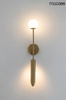MOOSEE lampa ścienna LUCCA złota