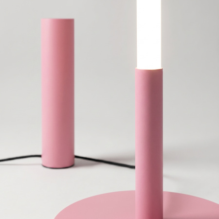 Lampa podłogowa TRANG różowa 4000K