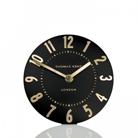 Mulberry Mantel Clock Noir 6in