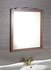 RETRO lustro w drewnianej ramie 89x115cm, buk