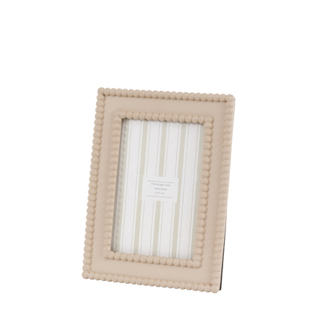 Cove Beaded Photo Frame 6x4in Mocha