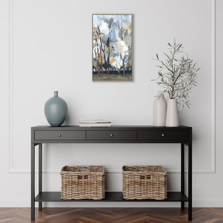 Silversong Birch Framed Canvas 670x28x400mm