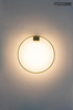 MOOSEE lampa ścienna CIRCLE WALL złota