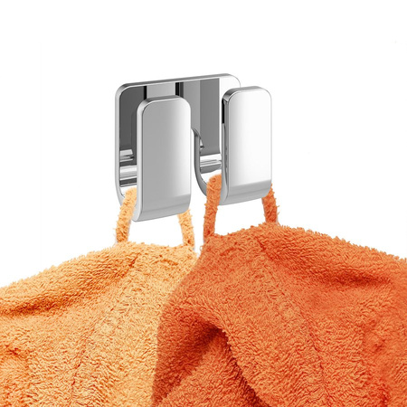 OUTLINE hak podwójny, chrom