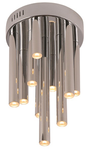 MAXLIGHT C0117D PLAFON ORGANIC CHROM MAŁY ŚCIEMNIALNY