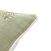 Ilkley Embroider Floral Cush Sage 450x450mm