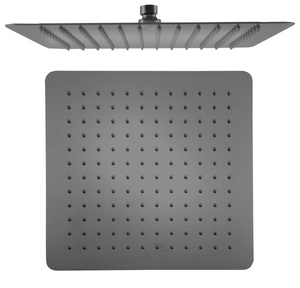 SLIM deszczownia, 300x300mm, gun metal