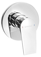 KAI bateria prysznicowa podtynkowa, 1 wyjście, chrom