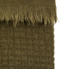Soft Touch Waffle Throw Olive 1300x1700mm