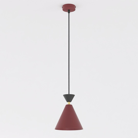 KLEVER 1 BURGUNDY BLACK