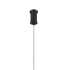 Lampa wisząca MINI MOON 100 cm - czarna