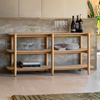Hatfield Open Display Natural 1500x380x700mm