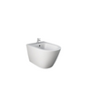 Zestaw Resort Miska WC podwieszana Rimless & Deska WC slim W/O & Bidet podwiesz. 52x36 cm biały połysk