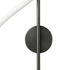 Lampa ścienna ESSA 90 cm - kinkiet LED, czarny
