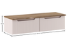 Zestaw meblowy 120cm z blatem