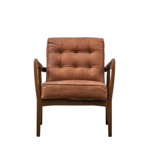 Fotel Humber Vintage Brown Leather