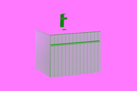 Zestaw meblowy 60cm z umywalką