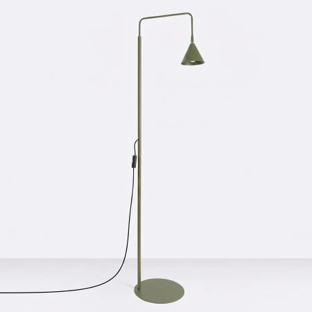 Lampa podłogowa NOX zielona oliwka