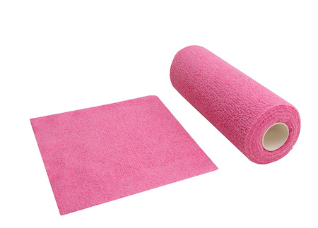 Rolka / ścierki z mikrofibry SHP CLINT    różowe