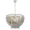NOWOCZESNA LAMPA WISZĄCA CHROMOWANA BOSCONE D55