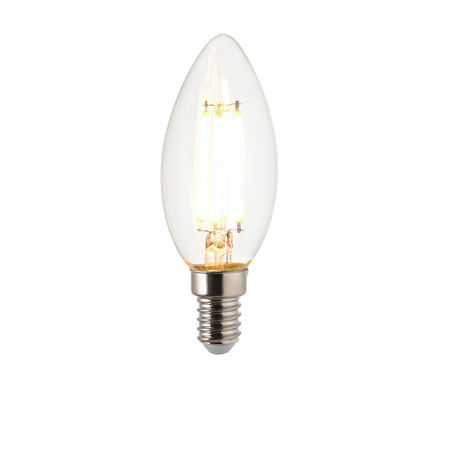 Żarówka LED – ciepła biel, 4.5W LED E14 ciepła biel, 2700 K, 3,5 × 3,5 × 9,8 cm