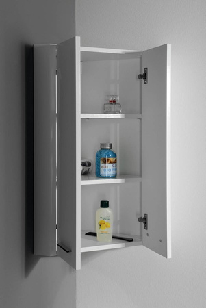 ZOJA/KERAMIA FRESH szafka narożna 35x76x35cm, biała