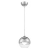 NOWOCZESNA LAMPA WISZĄCA CHROMOWANA VERONI D15
