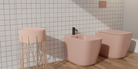 Vitruvit Glamour wolnoopadająca deska WC Slim w wybranym kolorze