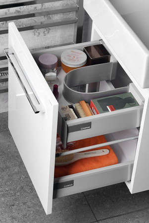 NATY szafka umywalkowa 46,5x50x40cm, biała