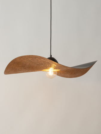 KAPELLO L czarny/miedź ? 76cm lampa wisząca