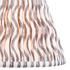 Ripple Shade Pearl Grey 185x125x250mm