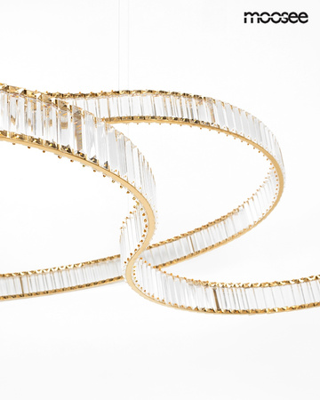 MOOSEE lampa wisząca WAVE 160A złota