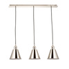 Hal 3 Pendant Light Bright Nickel