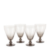 Swirl Wine Glass Smoked Grey (4pk) 92x92x145mm