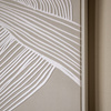 Obraz w ramie „Entangled” – naturalny, 70 × 3 × 100 cm