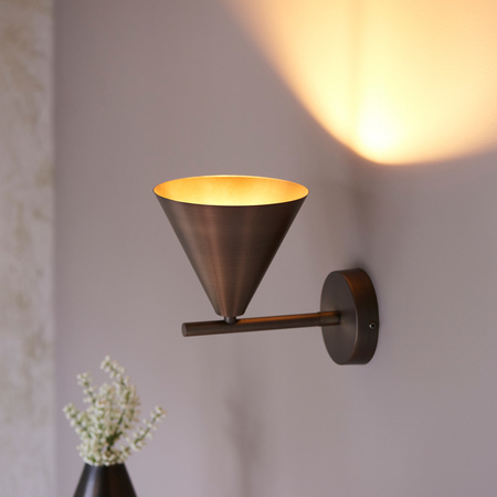Cape Wall Light Antique Bronze