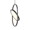 Lampa wisząca ELIPSE M, 45 cm - LED, czarna nowoczesna