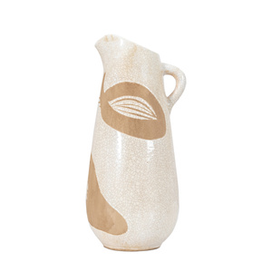 Wazon Goya Pitcher Reactive WhteBrown 175 x 160 x 370 mm