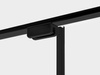 Kabina prysznicowa OXIA BLACK 1D L kwadratowa 70x70x200 szkło czyste 8mm Active Shield 2.0
