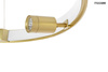 MOOSEE lampa wisząca CIRCLE SPOT 98 GOLD złota